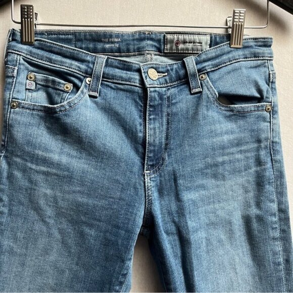 AG-ED Denim Adriano Goldschmied the prima cigarette leg jeans Sz 27R - Picture 4 of 12